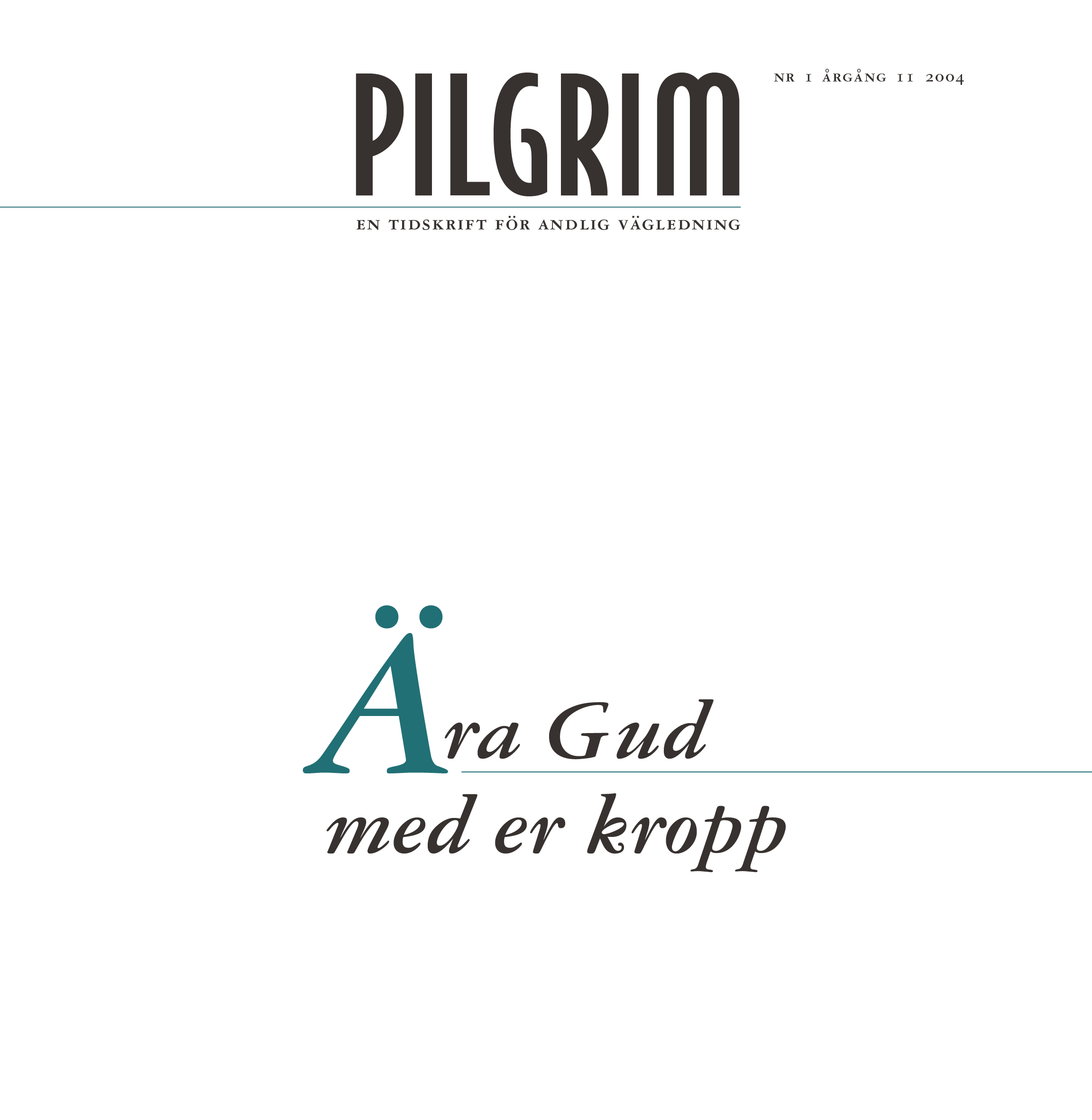 Pilgrim frams 2004-1